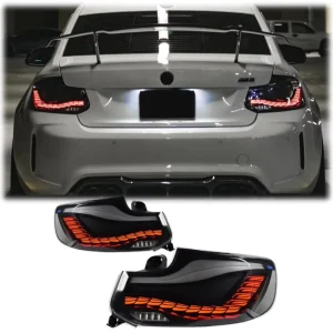 Dragon Scale Tail Lights Assembly for BMW 2 Series F22 F23 LED Waterproof Plug+Play Sequential Turn Signal
