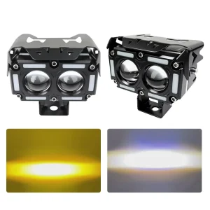 Driving A Pillar 3 4 9 10 Inch Box Only High Beam Car Motorcycle LED Projector 2 Lens Work Spotlight for Trucks