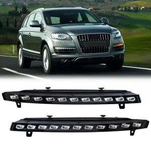 Drl Led Daytime Running Light Led Lights for Audi Q7 12V Waterproof DRL