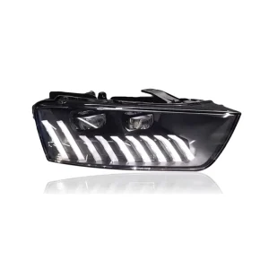 Dual Beam Lens LED Headlight Assembly Dynamic Sequential DRL Turn Signal Modified Lamp for Audi Q3