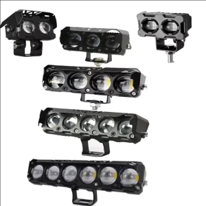 Dual Color 30W LED Spotlights with 6 Eyes for Off Road Truck Front Bumper