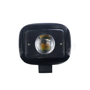 Dual Colors Lens Led Work Lights Hi Lo Beam Waterproof Motorcycle Led Work Light 12V/24V Spot Light LED for Truck Car
