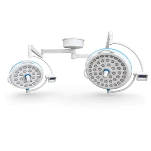 Dual Head LED Surgical Light 160000 Lux Ceiling Shadowless Operating Lamp OSRAM RGB Endoscope Mode Hospital Operation Room