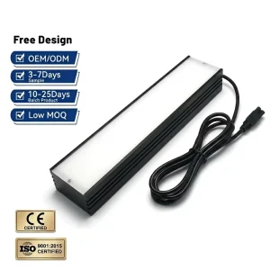 Dual LED 102x38mm Bar Light Source Adjustable Angle for AOI SMT Inspection Machine Vision Systems