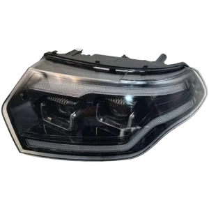 Dual LED Model Headlight Assembly with Lens Design Truck Front Lamp Replacement for UAZ 3163 3711010 2308.3775 12 LED