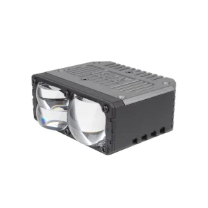 Dual Laser NV-5 Auxiliary Light Projector Lens Powerful Double High Beam 75W 6000K Motorcycle Car Net Light