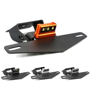Duke 125 200 390 License Plate Holder LED Light Fender Eliminator Tail Tidy Bracket Factory Direct Supply