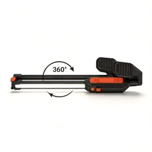 Durable Foldable Hood Lamp 1800LM Retractable Design 115 185cm Adjustable Direct Charge Workshop Service
