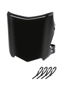Durable Glossy Black PP Plastic Moto Front Number Plate Upgrade Kit Sur Ron Light Bee X Electric Dirt Bike Off Road Motocross