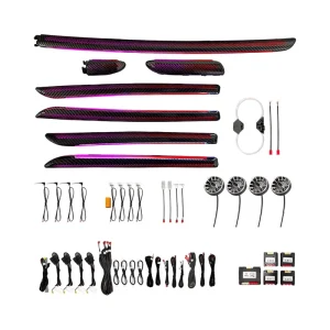 Dynamic Ambient Light for Audi A3 S3 Car Interior 64-Color Air Vent Light Upgrade Accessories