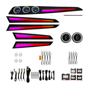 Dynamic Ambient Light for Mercedes Benz W204 C Class Car Interior LED Light Upgrade Accessories Kit