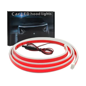 Dynamic Car LED Strip Light Exterior Flexible Daytime Running Light Strip for Car SUV Car Hood Light Strip