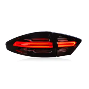 Dynamic Flowing Turn Signal Tail Lights for Mondeo Models Style 12V LED Red