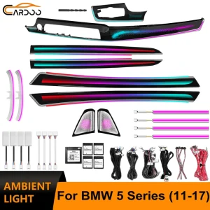 Dynamic Galaxy Dashboard Trim F10 Ambient Light for BMW 5 Series F11 F18 Upgrade Interior LED Light Accessories