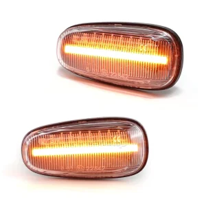 Dynamic Indicator Blinker Side Marker Lamp for Opel Zafira Astra G 98 09 5 Options Flashing Turn Signal Lights
