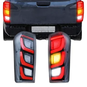 Dynamic LED Tail Light for Isuzu D max Rear Bumper Lamp Dmax Brake Signal Lamp Retrofit Kit Retrofit Upgrade