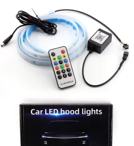 Dynamic Running Light DRL Indicator Flexible EL Strip Turn Signal 12V Universal for Cars