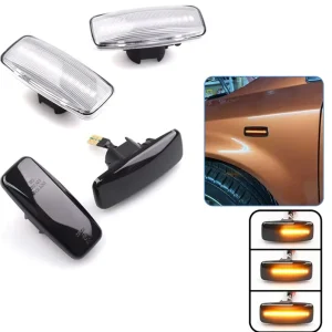 Dynamic Sequential LED Front Fender Side Marker Lamp Turn Signal Light for Nissan Patrol Y61 GU Sylphy for Infiniti QX60