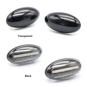 Dynamic Side Marker Turn Signal Lights for Peugeot 307 206 407 107 607 Citroen C1 C2 C3 Berlingo Repeat Sequential Blinker Lamps