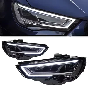 Dynamic Signal Head Lamp LED Headlights for Audi A3 Headlight Assemblies DRL Automotive Accessories Car Lights