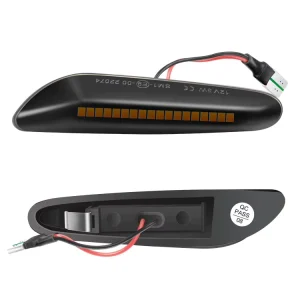 Dynamic Turn Signal Light LED Side Marker Lamp Indicator for BMW E81 E82 E87 E88 E90 E91 E92 E93 E46 M3 E60 E61 1 3 5 X Series