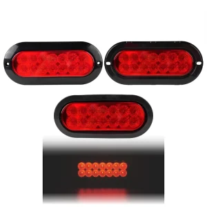 E-MARK Approved Dc12v-24v Led Rear Tail Lamp Ip65 Turn Left or Right Rear Light for Truck Trailer