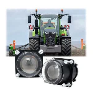 E mark ECE R112 18W Round 90mm Led Headlight for Fendt 207 208 209 210 VARIO Low Beam Led Headlamp