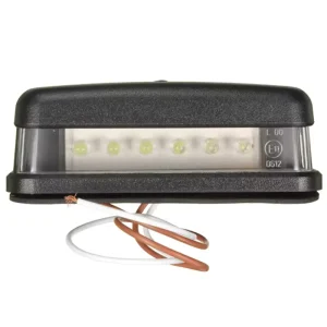 E-mark Universal Led Licence Plate Light Rear Lamps Trailer License Plate Lighting Bulbs for RV Boats Cars Trucks Motorhomes