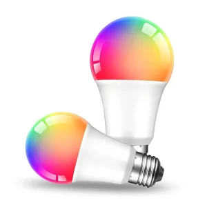 E27 E26 Wifi Control Energy Saving 9W A19 Multi-Color Changing RGB Rhythm Light LED Music Bulb