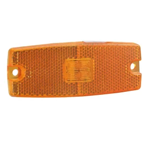 E4 Waterproof LED Outline Amber 24 Volt Truck Trailer LED Side Marker Lights