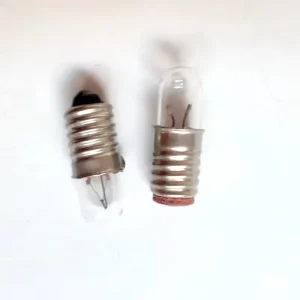 E5 1.5V 6V 12V 24V 2.5V 0.1A Small Signal Lamp Bead Miniature Bulb Mini Indicator Light Bulb
