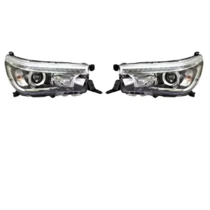 E9 7 Inch LED Headlight for Car Truck Super Bright High Low Beam DRL Turn Signal White Amber Eye New Condition 6000k