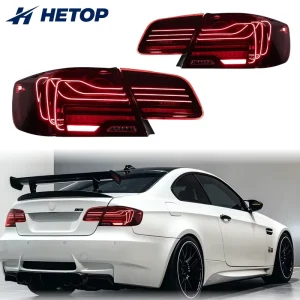 E92 CSL Taillights M3 3 Series Upgrade LED Tail Lights Rear Back Modified Brake Reverse Lamp Auto Parts for BMW