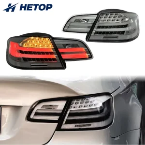 E92 E93 Clear Taillight M3 3 Series Upgrade LED Tail Lights Modified Back Brake Reverse Lamp Auto Parts for BMW