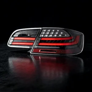 E92 Lci Left Smoked LED Tail Light Clear Rear Lamp Universal Fitment Retrofit Upgrade E92 Tail Lights