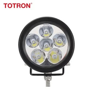 ECE R10 18W LED Auxiliary Light Round Spot Flood Beam LED Work Light for Tractor Car