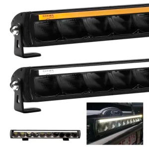 ECE R112 Auxiliary Lamp 20 Inch Driving Light Bar with Dual Temperature DRL Park Light 100W Off Road LED Driving Light Bar
