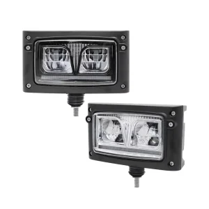 ECE R149 R148 R10 High Low Beam Led Headlight With Parking Light Square 3×5 Inch Led Tractor Headlamp
