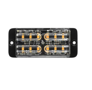 ECE R65 R10 Certification 12LED Car Grille Emergency Flash Light 12V 24V Side Marker Warning Light for Trailer Truck Accessories