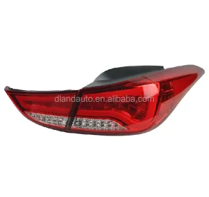 ELANTRA Light Guide Full LED Tail Light Rear Lamp Assembly for Hyundai