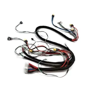 ESC Power Wiring Loom 5 Yellow XT Connectors Large Multi Pin White Plug JST XH Balance Lead Mesh Protected Cable Assembly