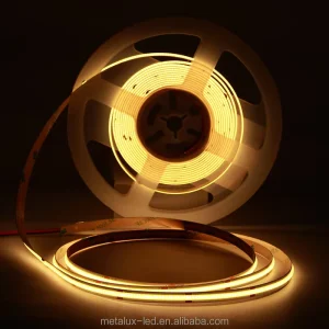 ETL BIS Modern Interior High Bright 528LEDs FCOB LED Strip 12V 24V USB IP20 Wifi Flexible Lighting Cuttable App Control Ambiance