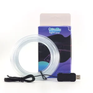 Easy Install 5M Cuttable RGB Atmosphere LED Lights Kit Universal Car Decorative Ambient Interior Lighting