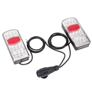 Easy Mount Car Headlight LED White Lamp 2 Piece Set for Auto Exterior Lighting Upgrade Car Headlight