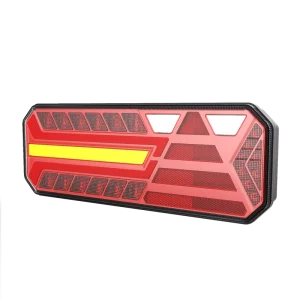 Ece Brake Light 7pin Plug Rear Combined Trailer Tail Led Lights Flow Turn Brake Rear Positions Waterproof Lights Fog Lamp