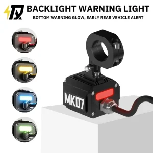 Electric LED Car Modification MK07 Navigation Backlight Dual Color Waterproof Ultra bright Strong Light Flashing Auxiliary