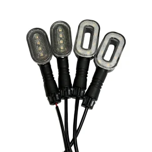 Electric Vehicle & Motorcycle Turn Signal Indicator Light 48 60V LED 3 Lens 6 Month Warranty Modification Parts