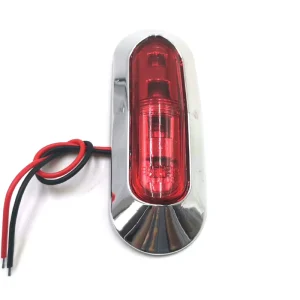 Electroplated Frame Edge Light LED Side Marker for Truck Trailer RV and Other Car Light Accessories Clearance Light Waterproof
