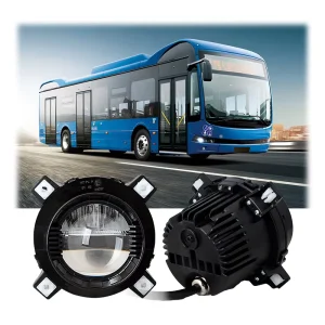 Emark 90mm High Low Beam Tractor Bus Motorcycle LED Headlights