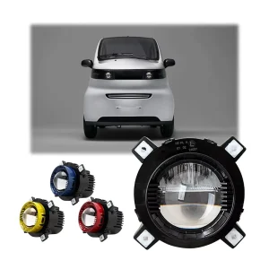 Emark Approval Multi functional LED Headlights for Mini Electric Car 90mm 3.5 Inch LED Headlamp